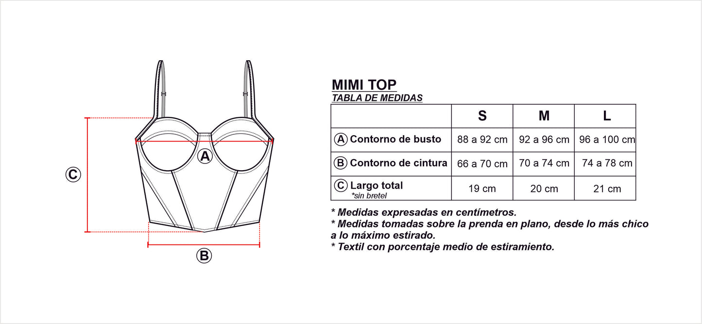 Top MIMI Verde