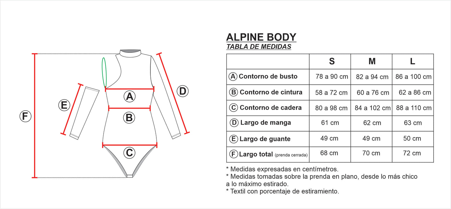Body Alpine Blanco