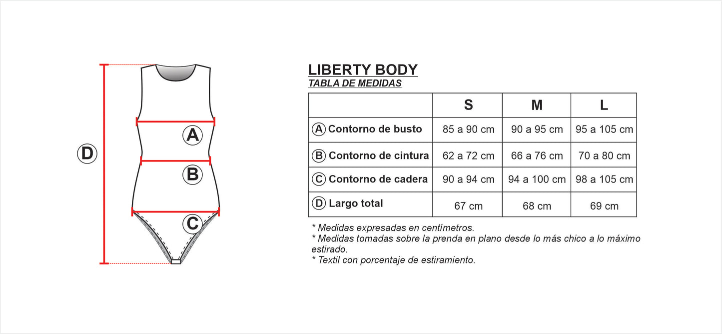 Body Liberty Negro